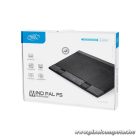 DeepCool Notebook Hűtőpad 17"-ig - WIND PAL FS (21,5-26,5dB; max. 195,38 m3/h; 2x14cm, 2xUSB2.0)