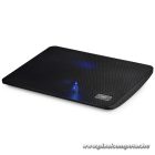 DeepCool Notebook Hűtőpad 15,6"-ig - WIND PAL MINI (21.6dB; max. 78,34 m3/h; 14cm, Blue LED)