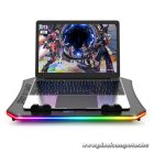 Spirit of Gamer Notebook Hűtőpad 17"-ig - AIRBLADE 1200 RGB (18dB; max. 79 m3/h; 3x11cm+3x70cm, RGB LED, 2xUSB2.0)