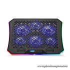 Spirit of Gamer Notebook Hűtőpad 17"-ig - AIRBLADE 1200 RGB (18dB; max. 79 m3/h; 3x11cm+3x70cm, RGB LED, 2xUSB2.0)