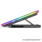 Spirit of Gamer Notebook Hűtőpad 17"-ig - AIRBLADE 1200 RGB (18dB; max. 79 m3/h; 3x11cm+3x70cm, RGB LED, 2xUSB2.0)