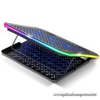 Spirit of Gamer Notebook Hűtőpad 17"-ig - AIRBLADE 1200 RGB (18dB; max. 79 m3/h; 3x11cm+3x70cm, RGB LED, 2xUSB2.0)