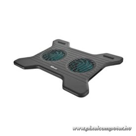  Trust Notebook Hűtő Pad - Xstream Breeze (állítható dőlésszög; USB-ről működő 2x ventilátor; fekete)
