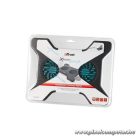 Trust Notebook Hűtő Pad - Xstream Breeze (állítható dőlésszög; USB-ről működő 2x ventilátor; fekete)