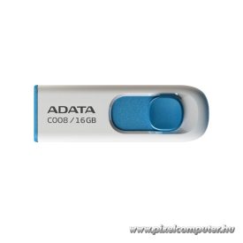 ADATA Pendrive - 16GB C008 (USB2.0, Fehér-Kék)