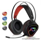 Advance Fejhallgató - GTA 230 (Multiplatform, 1,9m kábel, RGB, fekete)