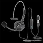 Advance Fejhallgató - SMARTPHONICS 350 (3,5mm Jack/USB, 1,5m kábel, fekete)