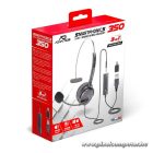 Advance Fejhallgató - SMARTPHONICS 350 (3,5mm Jack/USB, 1,5m kábel, fekete)