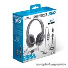 Advance Fejhallgató - SMARTPHONICS 550 (USB, 1,9m kábel, fekete)