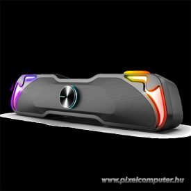   Advance Hangszóró - SOUNDPHONIC RGB 6W RMS BLUETOOTH (2.0, Bluetooth/3,5mm Jack, RGB, fekete)