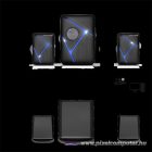 Advance Hangszóró - SOUNDPHONIC RGB 11W RMS BLUETOOTH (2.1, Bluetooth/3,5mm Jack, RGB, fekete)