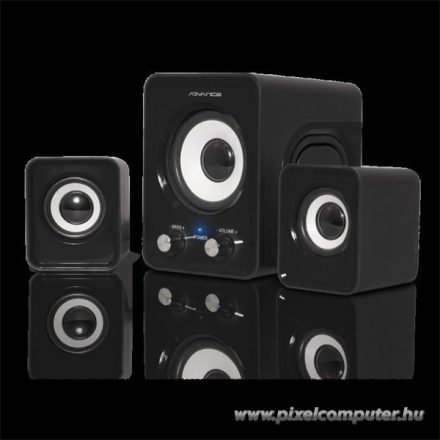 Advance Hangszóró - SOUNDPHONICS 6W RMS (2.1, 3,5 mm Jack, fekete)
