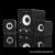 Advance Hangszóró - SOUNDPHONICS 6W RMS (2.1, 3,5 mm Jack, fekete)