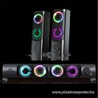 Advance Hangszóró - SOUNDPHONICS RGB 6W RMS (2.0, 3,5mm Jack, RGB, fekete)