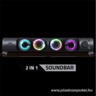 Advance Hangszóró - SOUNDPHONICS RGB 6W RMS (2.0, 3,5mm Jack, RGB, fekete)