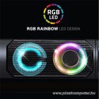 Advance Hangszóró - SOUNDPHONICS RGB 6W RMS (2.0, 3,5mm Jack, RGB, fekete)