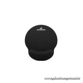 Bluestork Egérpad - BS-PAD-ERGO (250x225x22mm, fekete)