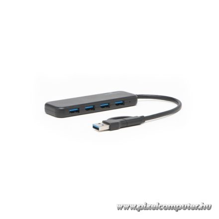 Bluestork USB Hub - HUB-FIRST (4xUSB3.0, USB-C + USB-A, Windows, Mac)