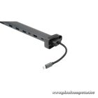 Bluestork USB Hub - HUB-OFFICE-PRO (USB-C to 3xUSB-A 3.0 port + 1xUSB-C + 1xHDMI + 1xRJ45, SD, TF  3,5 Jack, PD 100W)