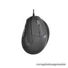 Bluestork Egér - M-W-ERGO (Ergonomic, Rechargeable, 2.4G, 7200 DPI, optikai, fekete)