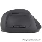 Bluestork Vezeték nélküli Egér - M-WL-ERGO-BK (Ergonomic, Rechargeable, 2.4G, 2400 DPI, optikai, fekete)
