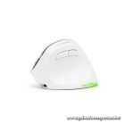 Bluestork Vezeték nélküli Egér - M-WL-ERGO-LUMI-W (Ergonomic, Rechargeable, 2400 DPI, 6 gomb, optikai, fehér)