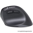 Bluestork Vezeték nélküli Egér - M-WL-ERGO-LUMI (Ergonomic, Rechargeable, 2400 DPI, 6 gomb, optikai, fekete)