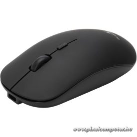   Bluestork Vezeték nélküli Egér - M-WL-OFF100-BLACK (Bluetooth, 2.4G, Rechargeable, 3200 DPI, optikai, fekete)