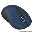 Bluestork Vezeték nélküli Egér - M-WL-OFF60-BLUE (1600 DPI, 6 gomb, optikai, kék)