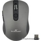 Bluestork Vezeték nélküli Egér - M-WL-OFF60-GREY (1600 DPI, 6 gomb, optikai, szürke)