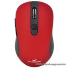 Bluestork Vezeték nélküli Egér - M-WL-OFF60-RED (1600 DPI, 6 gomb, optikai, piros)
