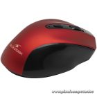 Bluestork Vezeték nélküli Egér - M-WL-OFF75-RED (Rechargeable, 1600 DPI, 6 gomb, optikai, piros)