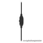 Bluestork Fejhallgató - MC101 Office Headset (mikrofon; hangerő szabályzó, 3,5 Jack, szürke)