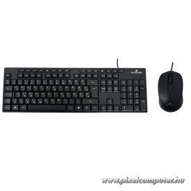   Bluestork Billentyűzet/Egér Kit - 2 in 1 PACK-MEDIA-OFF/HU (Multimédia bill, 1600 DPI egér, USB-A, fekete, magyar)