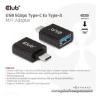 Club 3D Átalakító - CAA-1521 (3.1 USB-C Gen 1 to 3.1 USB-A Gen1)