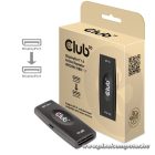 Club 3D Átalakító - CAC-1007 (DisplayPort 1.4, 4K120Hz HBR3, Aktív Ismétlő, F/F, 20m)
