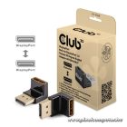 Club 3D Átalakító - CAC-1008 (90° DisplayPort  1.4,  M/F, 4K120Hz, univerzális)