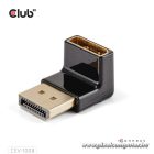 Club 3D Átalakító - CAC-1008 (90° DisplayPort  1.4,  M/F, 4K120Hz, univerzális)