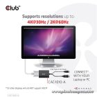 Club 3D Átalakító - CAC-1010 (DisplayPort to Dual Link DVI-D, aktív, 4K30Hz, HDCP ON)