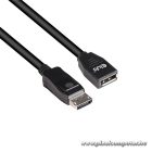 Club 3D Kábel - CAC-1023 (DisplayPort 1.4, 8K60Hz, DSC 1.2, HBR3, HDR, 3m, Bidirectionális, M/F)