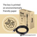 Club 3D Kábel - CAC-1023 (DisplayPort 1.4, 8K60Hz, DSC 1.2, HBR3, HDR, 3m, Bidirectionális, M/F)