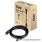 Club 3D Kábel - CAC-1023 (DisplayPort 1.4, 8K60Hz, DSC 1.2, HBR3, HDR, 3m, Bidirectionális, M/F)