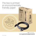 Club 3D Kábel - CAC-1060 (DisplayPort 1.4, 8K, 32.4Gbps, HBR3 8K, 28AWG, M/M, 3m)