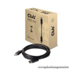 Club 3D Kábel - CAC-1064 (DisplayPort 1.2, 21.6Gbps, 4K60Hz, VESA tanúsított, 3m, M/M)