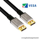 Club 3D Kábel - CAC-1069 (DisplayPort 1.4 HBR3 8K @60Hz, 32.4Gbps, 4m, 24AWG, DSC 1.2, VESA, M/M)