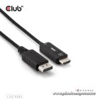 Club 3D Kábel - CAC-1083 (DisplayPort 1.4 to HDMI 2.0, aktív adapter, 4K60Hz, HDR, 2m)