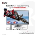 Club 3D Átalakító - CAC-1088 (DisplayPort 1.4 to HDMI 4K120Hz/8K60Hz HDR Aktív, M/F)