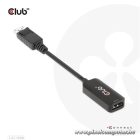 Club 3D Átalakító - CAC-1088 (DisplayPort 1.4 to HDMI 4K120Hz/8K60Hz HDR Aktív, M/F)
