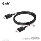Club 3D Kábel - CAC-1092 (DisplayPort 2.1, DP80, 8K240Hz, 1.6m, Bi-Directional, M/M)
