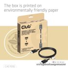 Club 3D Kábel - CAC-1092 (DisplayPort 2.1, DP80, 8K240Hz, 1.6m, Bi-Directional, M/M)